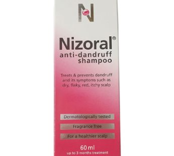 Nizoral Anti Dandruff Shampoo Ketoconazole 3 x 60ml
